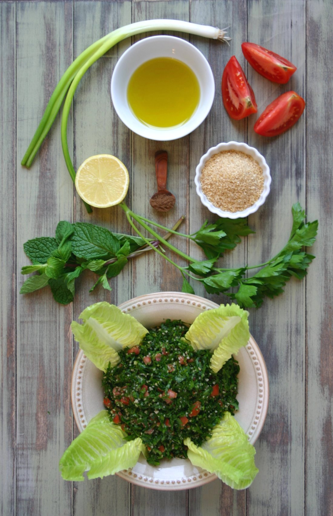 This recipe for Tabbouleh is everything you want it to be: tangy, juicy, and refreshing. Herbs, tomatoes, and bulgur combine to make a mouthwatering salad.