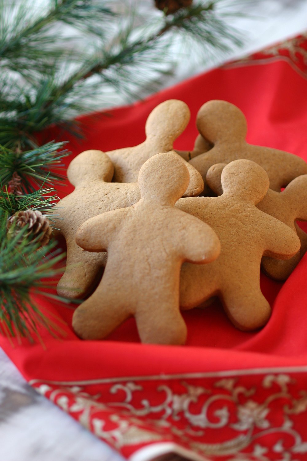 A Vegan Gingerbread Cookies recipe with spices, molasses, and both fresh and dried ginger for a double punch of flavor.