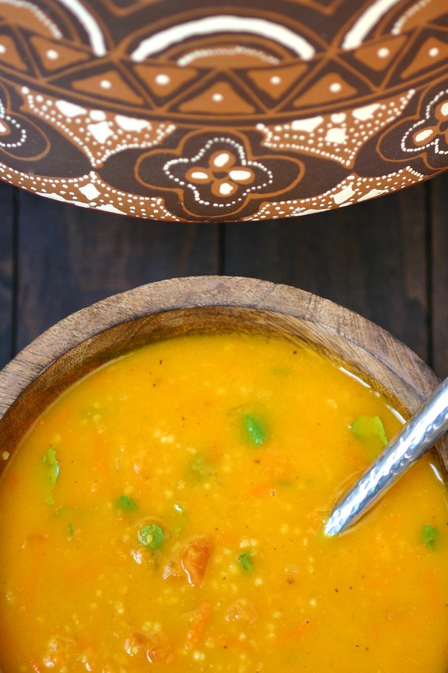 Pleasantly spiced and gently sweet, this Moroccan Spiced Carrot Soup is not just warm and filling, it's also easy to prepare.