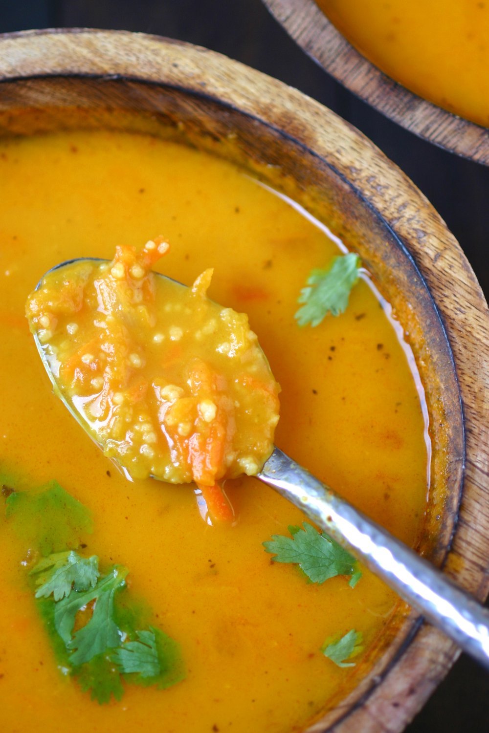 Pleasantly spiced and gently sweet, this Moroccan Spiced Carrot Soup is not just warm and filling, it's also easy to prepare.