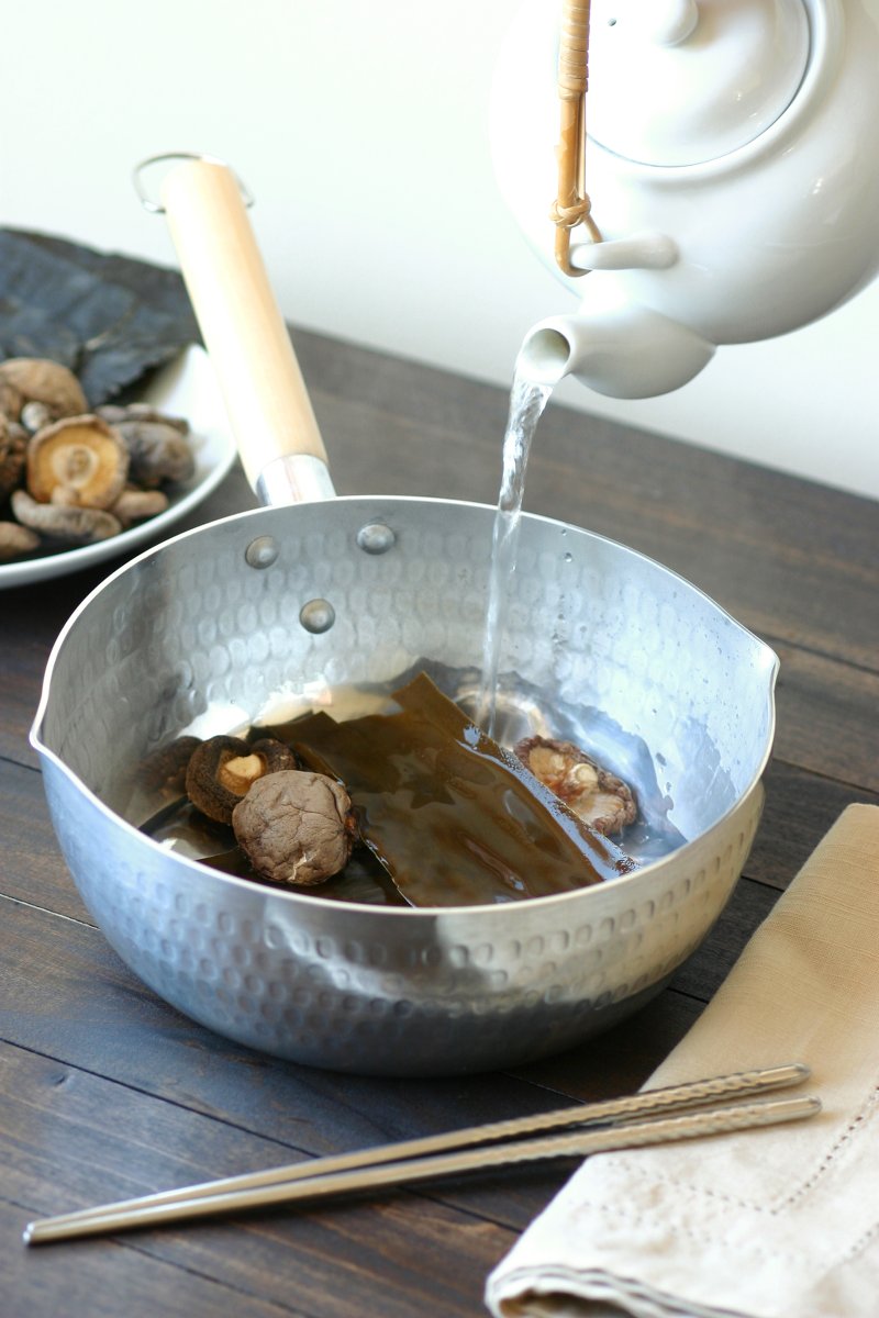 With this recipe for basic Vegan Dashi Stock, you can achieve that characteristic flavor and aroma in all of your Japanese recipes without using any fish.