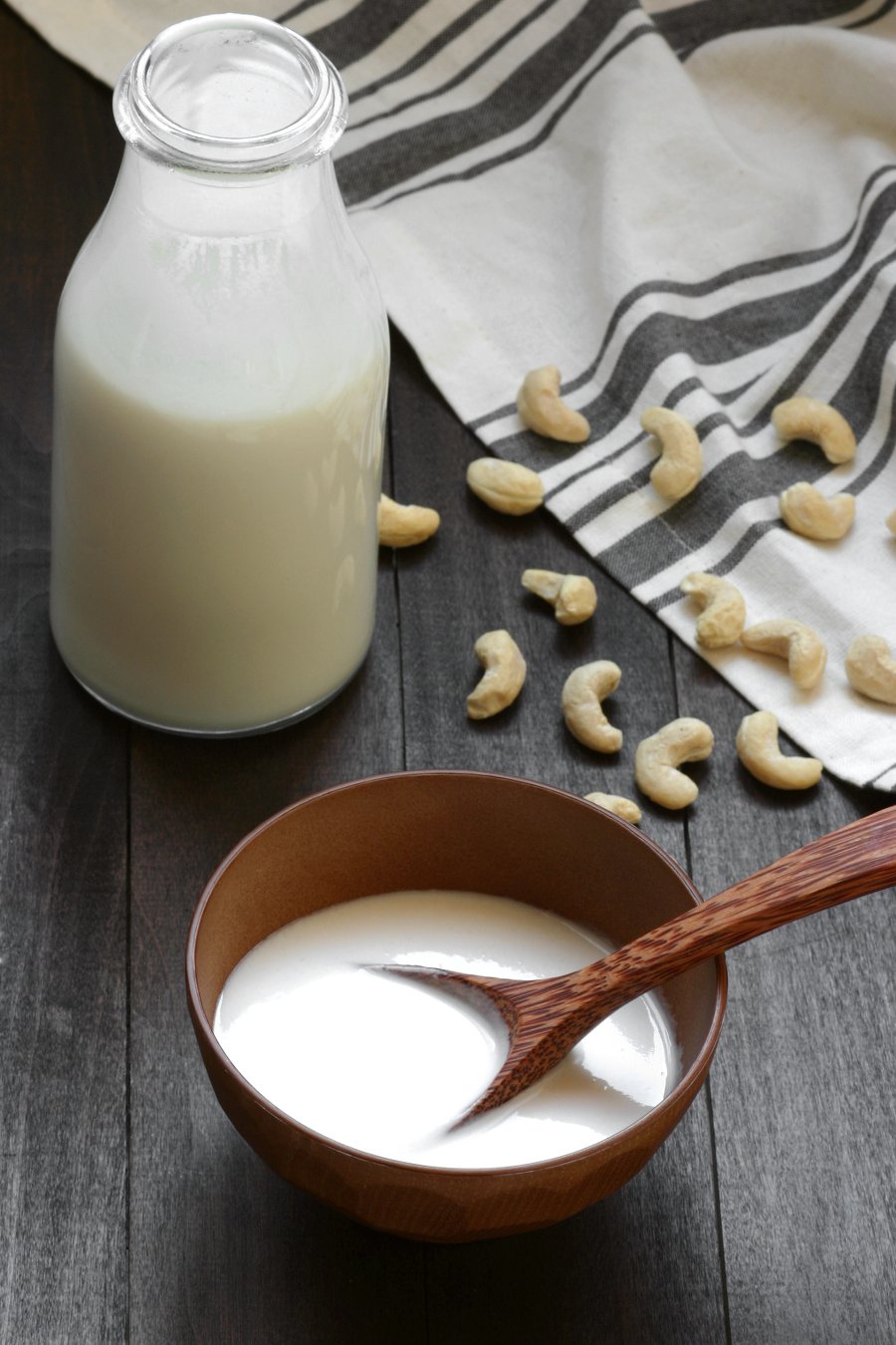Make your own creamy, homemade Cashew Milk and Cashew Cream with this straightforward, 3-ingredient recipe.