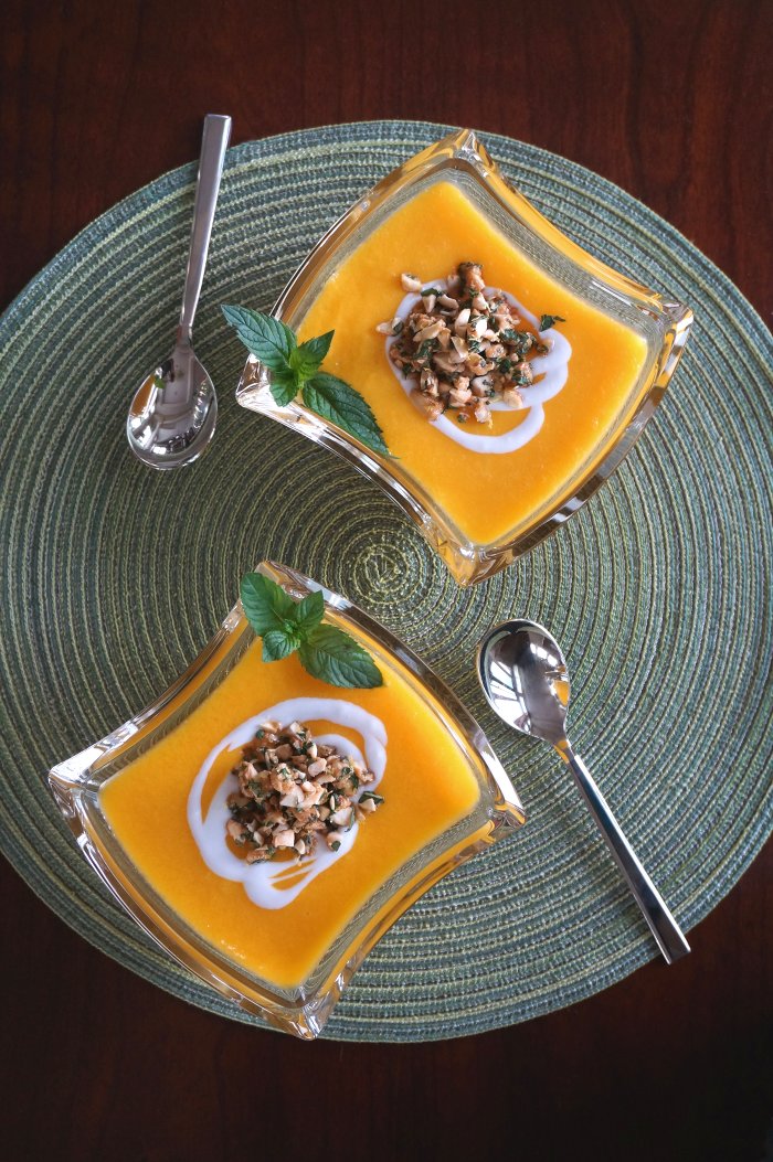 Chilled Melon Soup is a sweet, refreshing, and fragrant dessert that's the perfect end to a hot summer day's meal.