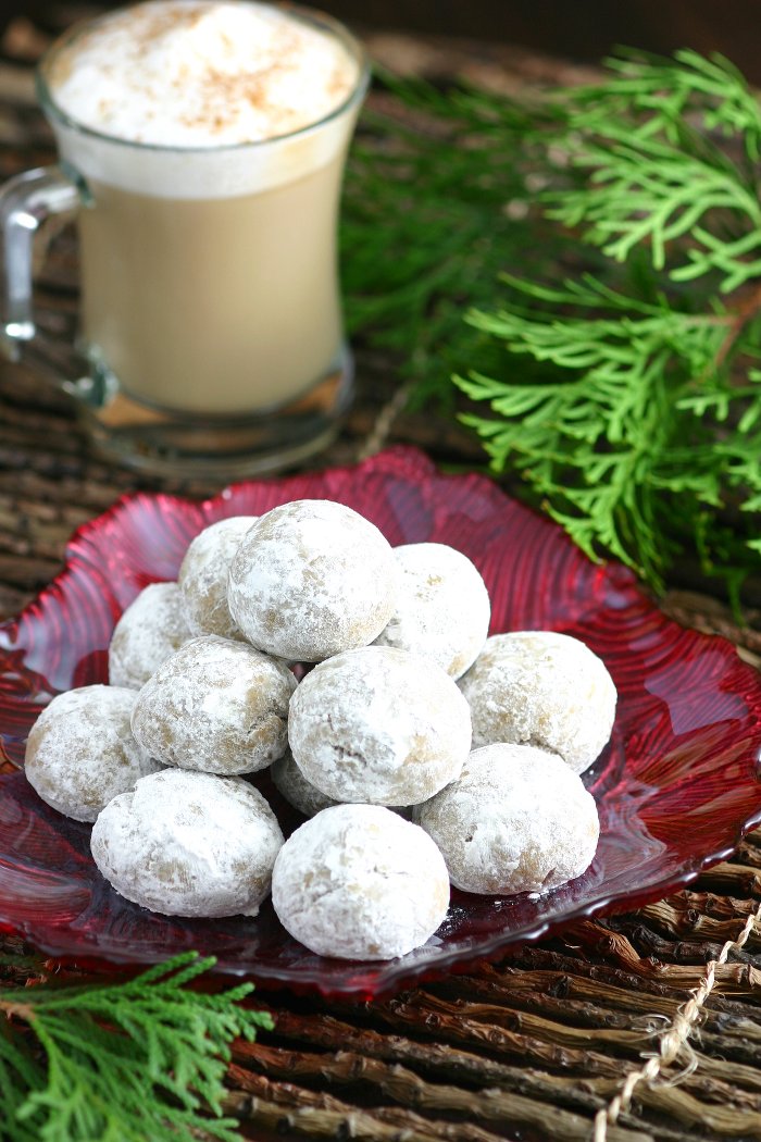 These vegan Pfeffernüsse Cookies are a soft, dense, and spicy German treat. Perfect with a big mug of coffee!