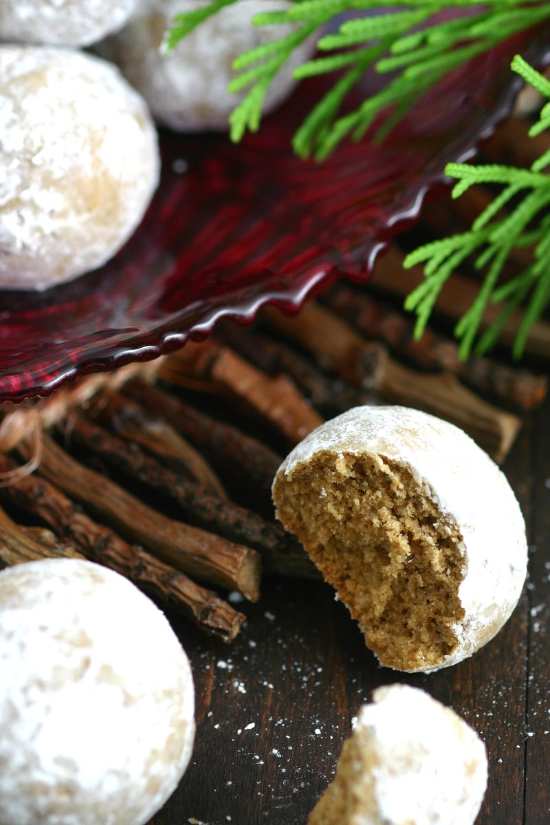 These vegan Pfeffernüsse Cookies are a soft, dense, and spicy German treat. Perfect with a big mug of coffee.