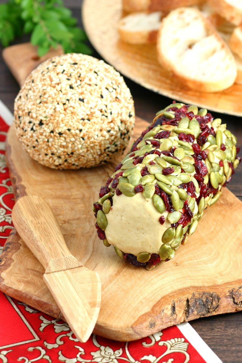 Cheese lovers rejoice! This recipe for Sharp Vegan Nut Cheese satisfies your cheesy cravings with its tangy and nutty flavor. It can even be formed into logs or balls!