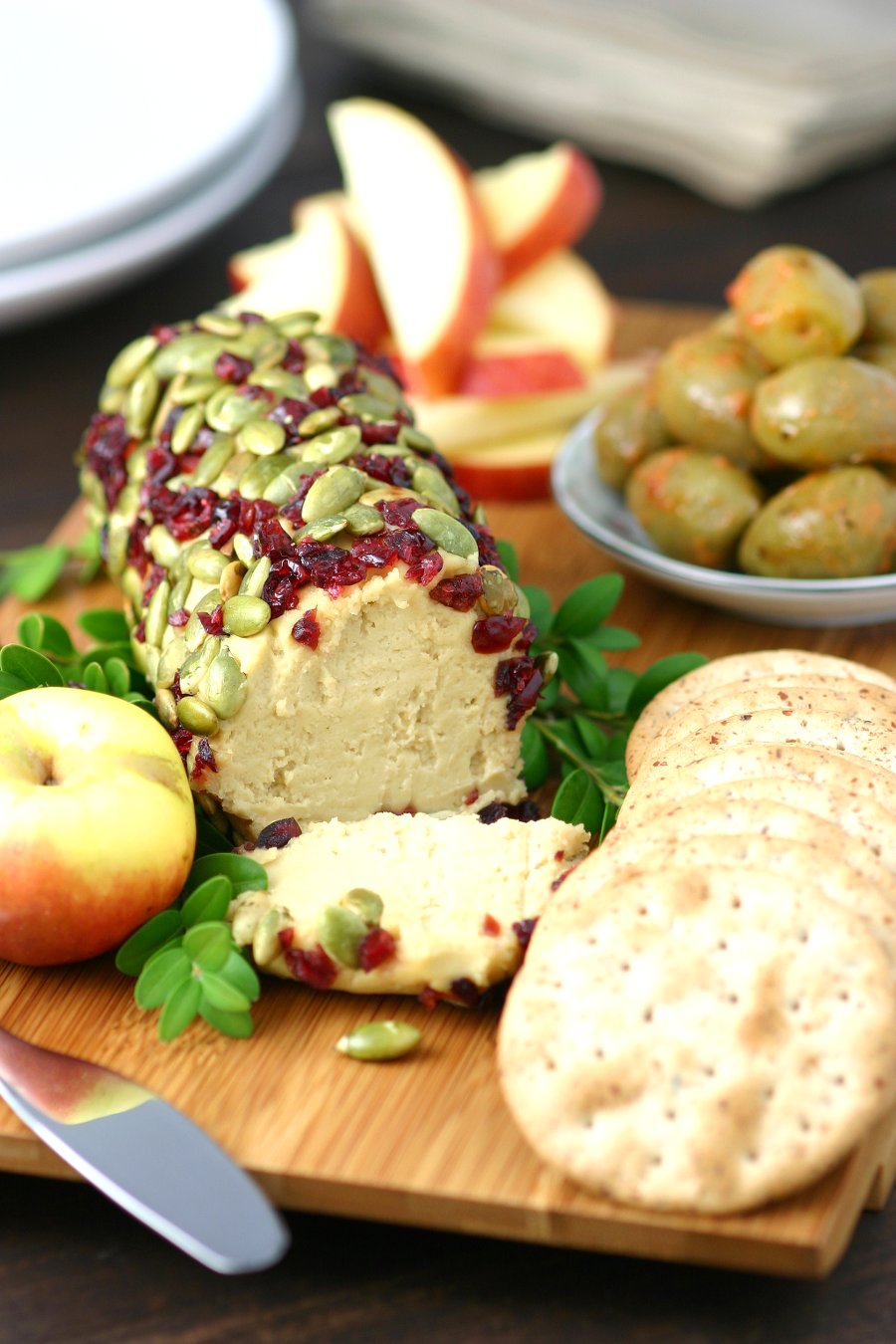 Cheese lovers rejoice! This recipe for Sharp Vegan Nut Cheese satisfies your cheesy cravings with its tangy and nutty flavor. It can even be formed into logs or balls!