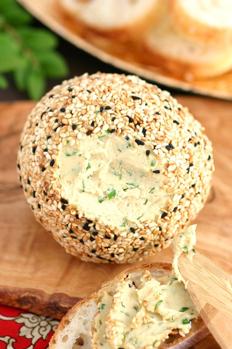 Cheese lovers rejoice! This recipe for Sharp Vegan Nut Cheese satisfies your cheesy cravings with its tangy and nutty flavor. It can even be formed into logs or balls!