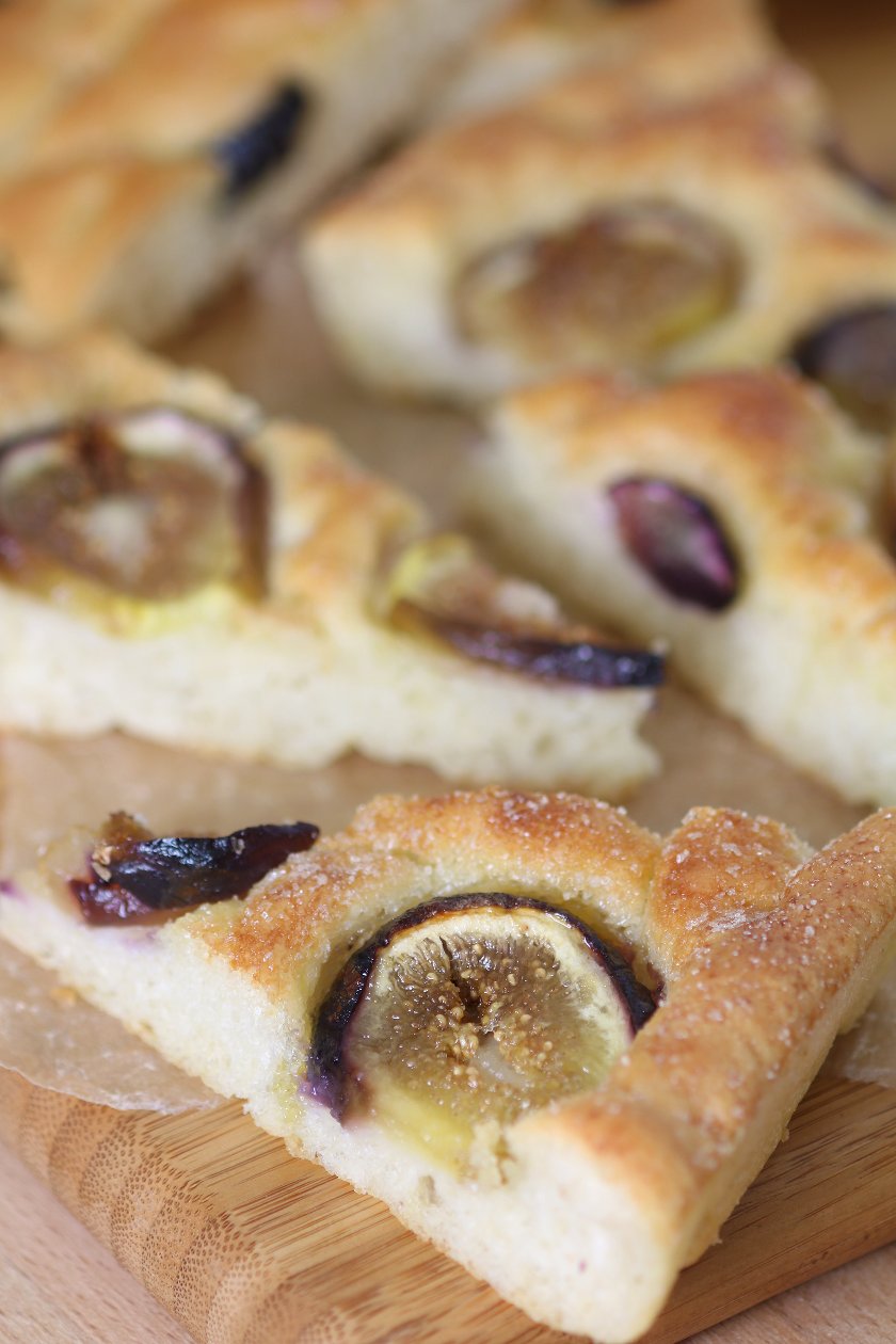 Olives, tomatoes, roasted veggies, herbs, or fruits...the topping possibilities are endless with this base recipe for Homemade Focaccia. And no kneading required!