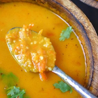 Pleasantly spiced and gently sweet, this Moroccan Spiced Carrot Soup is not just warm and filling, it's also easy to prepare.