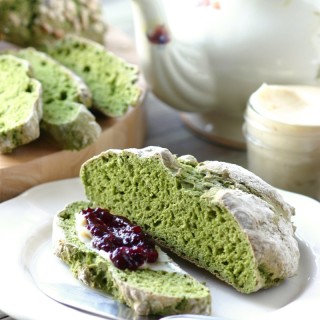 Green Irish Soda Bread