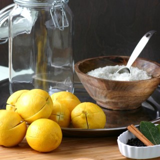 Give your favorite Moroccan and North African dishes that zesty, authentic taste with this really easy recipe for Homemade Preserved Lemons!