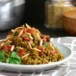 The deep, roasted flavor of freekeh plus a blend of fragrant herbs and spices equals my recipe for Herbed and Spiced Freekeh!