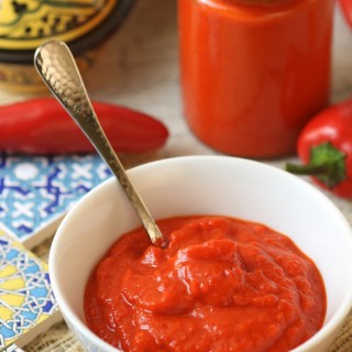 A simple recipe for tasty Homemade Tunisian Harissa paste that you can make as spicy or as mild as you want.